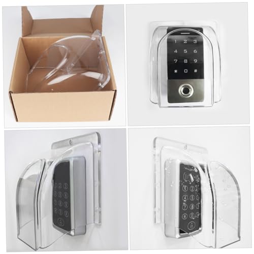 Protector de lluvia para timbre exterior Uonlytech: carcasa impermeable de 2 piezas 8