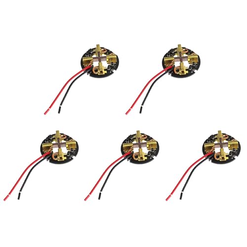Eoslcusmvl 5X Reemplazo del Ensamblaje de la Tarjeta del Cepillo del Soporte del Cepillo de Carbón para Accesorios de Taladro Percutor y Destornillador de Martillo 18V M12