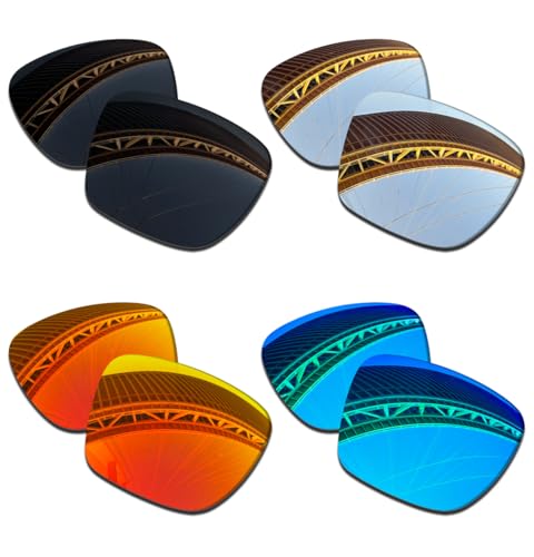 Image of 1.5MM Polarized Replacement Lenses for Oakley Sylas OO9448 57mm Sunglasses, Anti-Scratch | Perfectly Fit