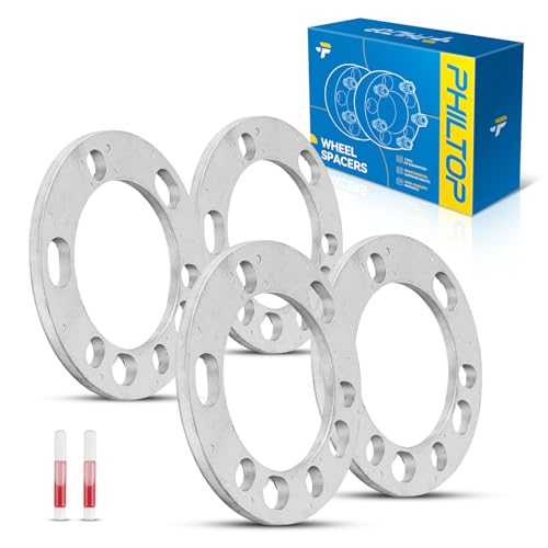 Image of PHILTOP 6x5.5,5x5.5,5x135,6x135mm Lug-Centric Wheel Spacers 0.25 inch