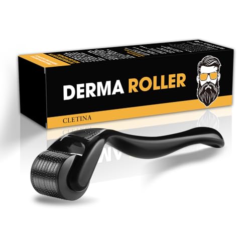 540 Titanium Derma Roller - Microneedle Micro Needle Roller for Men and Women Home Use - Microneedling Roller Skin Care Tool A12