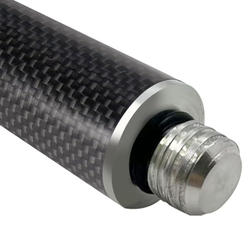 Carbon Fiber Extension Pole Rod 5/8-11 Threads Screw Mount Telescopic Pole Extender for Level GPS RTK Surveying GNSS Robotics Antenna Height Measurement Tripod Stabilizer (50cm/19.69