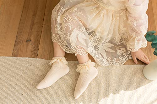 Image of Toddler Baby Girls Boys Socks Animal Pattern Children Ankle Cotton Socks 5 Pairs