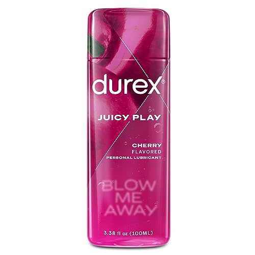 Durex Water Based Lube for Sex, Cherry Flavored Lube,...