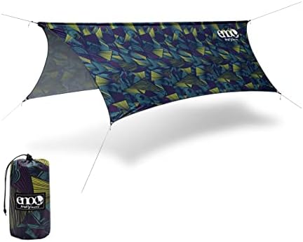 ENO, Eagles Nest Outfitters ProFly Ultralight Hammock Rain Fly Tarp, Retro Tribal