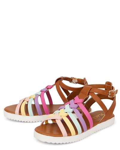 The Children's Place Girls Gladiator Sandals2