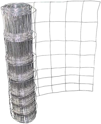 Stock Fencing L8/80/15 Sheep Pig Livestock Fence 50m x 80cm Galvanised 74231