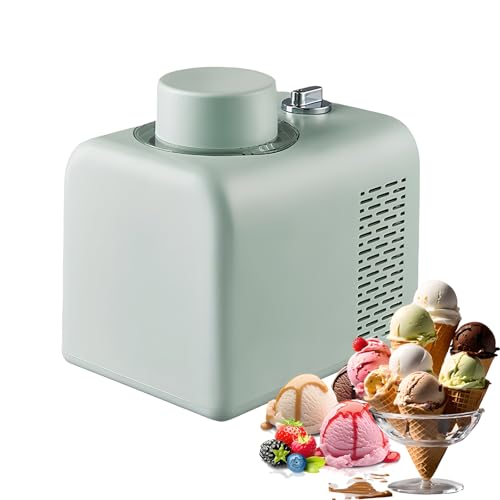 Máquina automática de helado de 500 ml con 4 modos de mantener frío en 8 horas de yogurt congelado con paleta desmontable para hacer sorbete suave