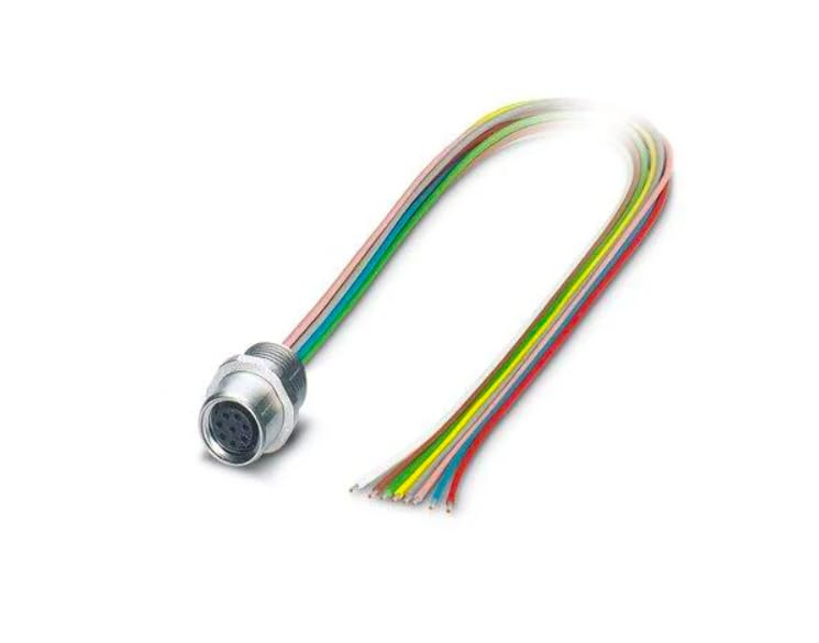 1424231， Circular Metric Connectors SACC-E-M8FS 8CON-M10/0,5