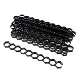 microtivity Bestol 20pcs 3X6 Cell 4X6 Cell 5X6 Cell 10Cell Spacer 18650 Lithium Battery Plastic Holder Bracket (20pcs X 10 League Dislocation stents)