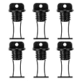 Toliya Kits de tapones de desagüe de repuesto para kayak, 6 tapones de kayak, tapón de agujero de drenaje de canoa, tapón de tapón de agujeros de drenaje para canoa, la mayoría de barcos de pesca,