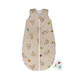 Odenwälder Baby Nice wattierter Schlafsack 130 cm Unisex- Basic-Schlafsäcke zum Knallerpreis! 3-6 Jahre