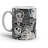 Tea Cups Tim White Ceramic Burton Collage Characters 11oz 15oz Corpse Bride Jack Skellington Classic...