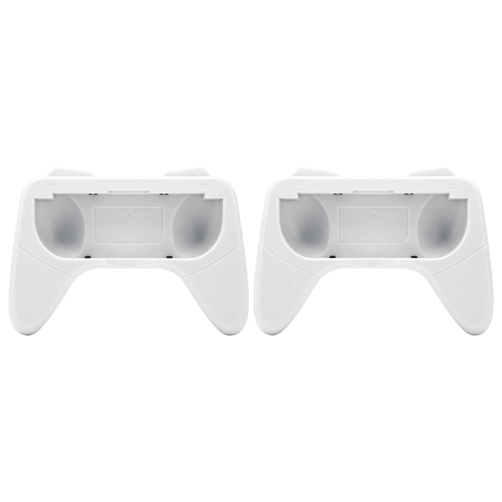 Hand Grip, High Hardness Handle Kit for Switch OLED Controller(White) | [video game]-image-39