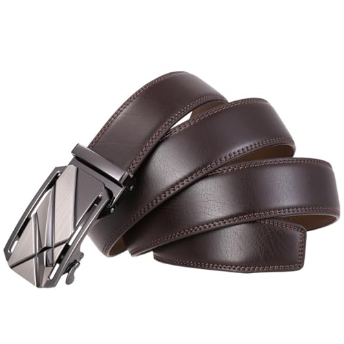 Men Belt Automatic Buckle Luxury Genuine Leather2