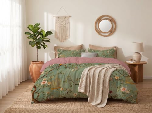 Housse couette 220x240 avec fermeture éclair pour lit double - 4