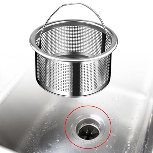 Colador para fregadero de cocina acero inoxidable 4.7 cm miniatura 3