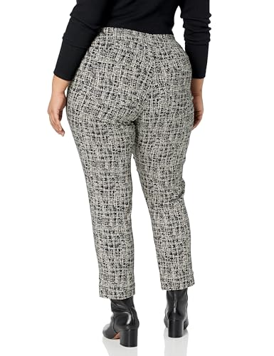 MULTIPLES Women's Plus Size Pull-on Ankle Pant2