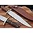 Poshland Custom Handmade D2 Steel 15.00 Inches Hunting Knife - Beautiful Rose Wood Handle (REG -1118)