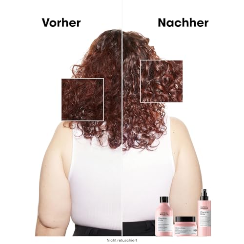 3. Bild von L'Oréal Professionnel Farberhaltendes Haarshampoo für coloriertes Haar, Mit Resveratrol, Serie Expert, Vitamino Color Shampoo 300 ml (1er Pack)