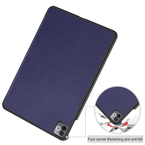 Image of ProElite Case Cover for Realme Pad 3 11.6 inch 2026 Case, Slim Trifold Flip case Cover for Realme Pad 3 11.6 inch 2026 Tablet [Auto Sleep Wake Feature], Dark Blue