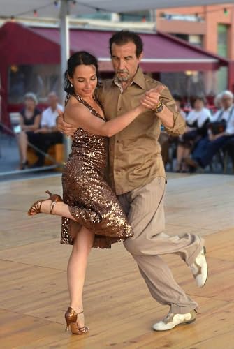 Image of MSMAX Women's Practice Ballroom Dancing Shoes Indoor Performance Latin Dance Shoes for Woman