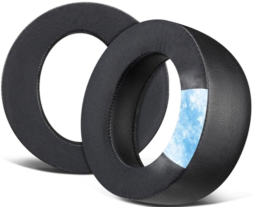 Repuestos de Almohadillas Refrigerantes SOULWIT para Sony Pulse Elite (No compatible con Pulse 3D) - Negro miniatura 1
