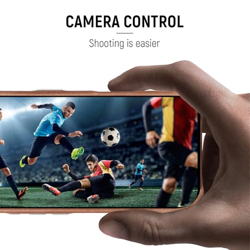 Étui iPhone 16 Plus cuir véritable antichoc avec porte-cartes de crédit - 6