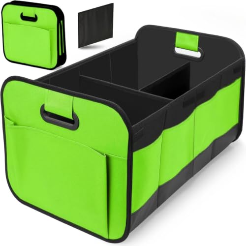 Organizador maletero coche con compartimentos ajustables y bolsa de 70L 2