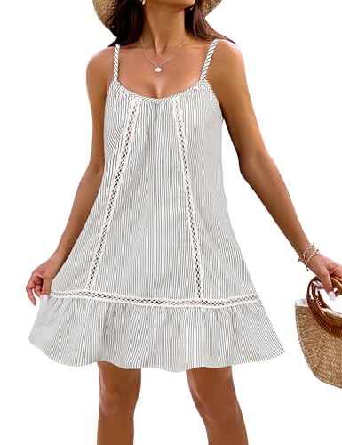 Image of Blooming Jelly Womens Bathing Suit Cover Up Swim Beach Dresses Cover Ups Spaghetti Straps Swimsuit Coverups 2026
