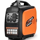 2800-Watts Portable Inverter Generator, Quiet Generator for Camping, Gas Powered, 39LBS, with ECO Mode, USB Port, EPA Compliment