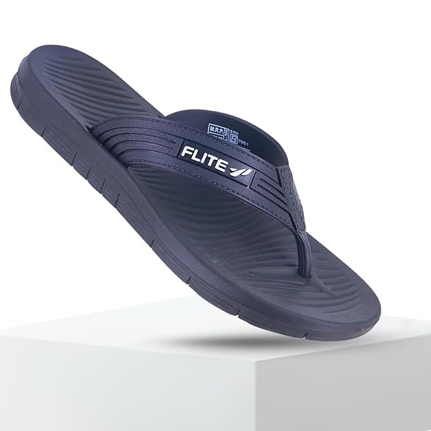 Image of FLITE Thong V-Strap Slippers for Men & Women | Soft Cushioned, Lightweight & Non-Slip Daily Use Chappals
