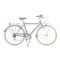 Amazon | クロスバイク 700C 27インチ相当 スチール シマノ製 6