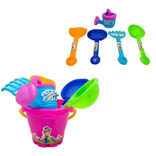 Image of ToyBharat Garden Play Set for Kids - Fun Outdoor Activity | Safe, Lightweight & Easy to Use | Ages 1-6 | Made in India | Multicolour