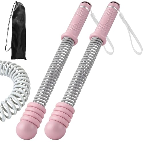 Cordes de combat cardio rose pour entraînement du corps et fitness à la maison