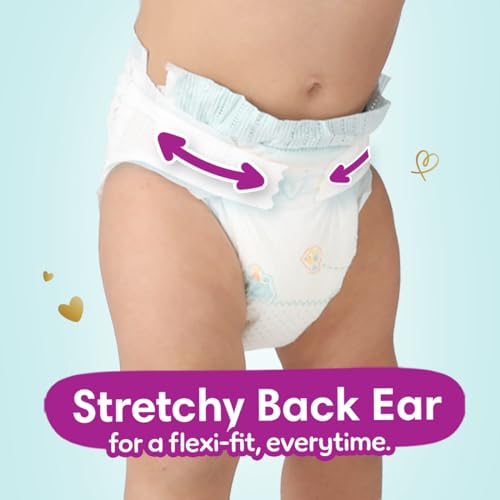 Pampers Active baby Tape Style baby Diapers, Small (S), 22 pcs, 3-8kg, Adjustable Fit with 5 Star Skin Protection Diapers, 1 count