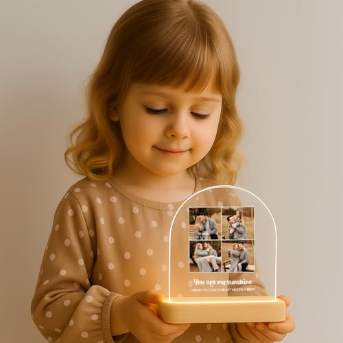 Image of Customized Photo Led Light With Adapter Frame for Couples | Personalized Picture Frame Wooden Stand | Custom Gift | Romantic Anniversary, Wedding, Birthday valentine's day for Gift Him or Her (Desgin 5)