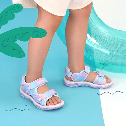 Image of DREAM PAIRS Boys Girls Sandals Kids Athletic Summer Sports Water Shoes for Toddler /Little Kid /Big Kid