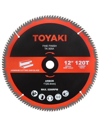 12-Inch Miter Saw Blade, 120-Tooth