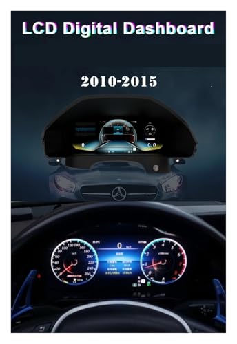 Cuadro digital LCD para Benz Clase E W212 2009-2015 con pantalla de salpicadero virtual 3