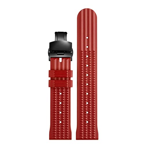 Correa de reloj de goma de 20 mm compatible con Gear S2 S3