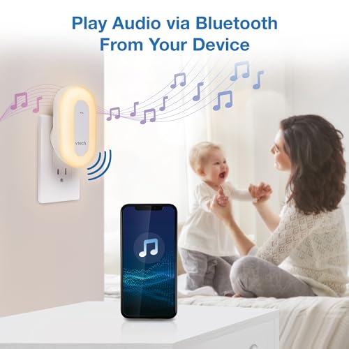 VTech V-Hush Smart Plug-In Sleep Soother & Night Light — view 4