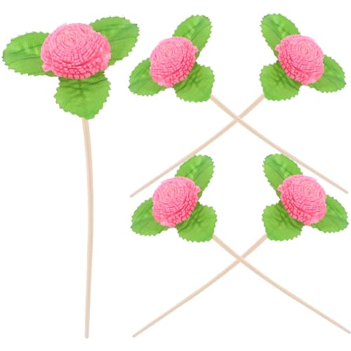 ULDIGI Elegant 5 Pack Rattan Stick Flower Diffuser Refill Sticks for Home Decor