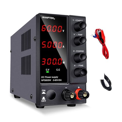 Régulateur tension variable 60V 5A avec affichage digital 4 digits
