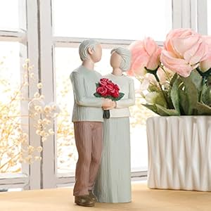 Lovingelderlycouplefigurinesweddinganniversarystatuesforhomedecorationsculptedhandpaintedfiguresgiftstoparentsgrandparents Urban Country Home Decor Loving elderly couple figurines wedding anniversary statues for home decoration sculpted hand painted figures gifts to parents grandparents urban country home decor