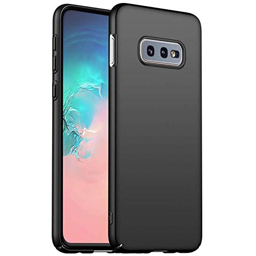 Skyro Sleeky Back Cover Case for Samsung Galaxy S10E | Protective Design Slim Fit| Matte Finish | Camera Protection Bump | Soft Silicon Back Cover Case for Samsung Galaxy S10E (Black)-image-46
