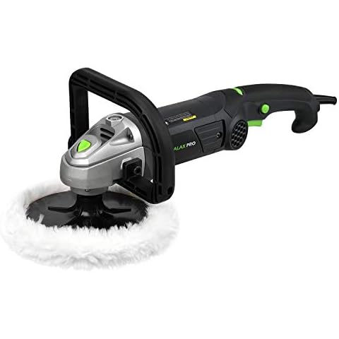 GALAX PRO 1200W Car Polisher, 6 Variable Speed Car Buffer 600-3500RPM,Detachable D Shape Handle, Soft Star Trigger, Ideal for Polishing Home Appliance, Furniture, Ceramic, Car &Boat Detailing Cover