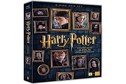 Warner Bros Harry Potter La collection complète de 8 films (8 disques) - DVD, en vieil anglais