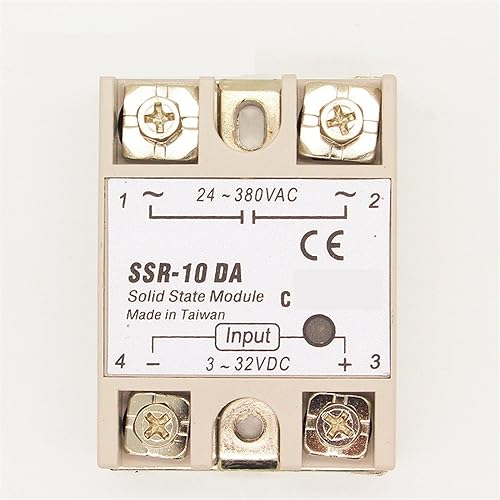 SSR 10DA Relais Solid State 10A à commutation silencieuse et isolation optique complète
