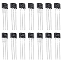 ALLECIN 49E OH49E SS49E Hall Sensor Linearer Hall Effekt Sensor 3 Poliger Magnetdetektor Lineare Hall-Effekt-Sensoren Hallsensor Hallsensoren TO-92S (Packung mit 20 Stück)